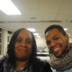 Langford Wiggins with his mother, the Rev. Elizabeth Wiggins